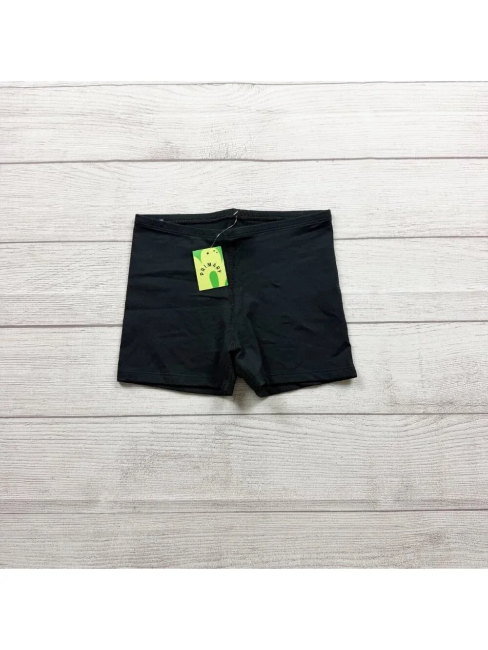 Primary Kids Soft Cotton Bike Cartwheel Shorts Black NWT 6-7